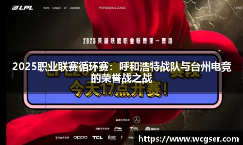 2025职业联赛循环赛：呼和浩特战队与台州电竞的荣誉战之战